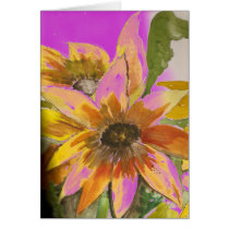 purple flower power cards by holycrocodile purple flower power cards