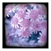 Purple flower print by MarbiaStudiosPrints Purple flower print