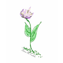 Purple Flower t-shirts by creativeworks Purple Flower t-shirts