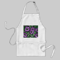 Purple Flowers Apron