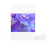 Purple Flowers Greeting Card