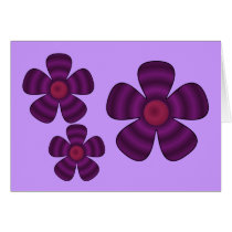 purple flowers cards by DonnaGrayson purple flowers cards