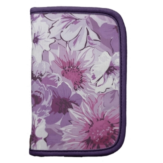 Purple Flowers elegant design
