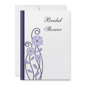 Purple Flowers : : Elegant Wedding Bridal Shower