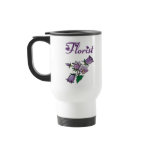 Purple Flowers Florist Mug