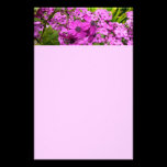 Purple Flowers from San Francisco Stationery
