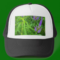 purple flowers hats by hippie216 purple flowers hats