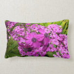 Purple Flowers in San Francisco Pillow