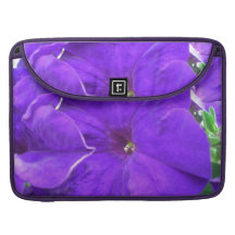 Purple Flowers  Mac Book Sleeve Sleeves For MacBooks