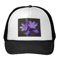 Purple Flowers hats