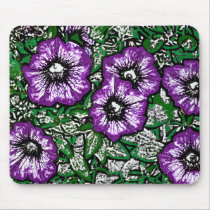 Purple Flowers Mousepad