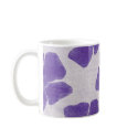 Purple Flowers Mug mug