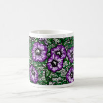 Purple Flowers Mug