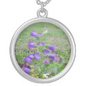 Purple Flowers necklace