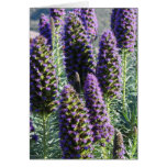 Purple Flowers Note Card