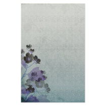 Purple Flowers stationery by StarStock Purple Flowers stationery