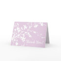 Purple Flowers Thank You cards by TheBrideShop Purple Flowers Thank You cards