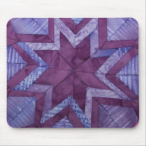 purple folded star Mousepad mousepads