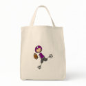 Purple Football Player Bag
