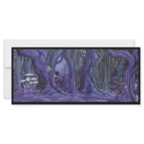 Purple forest giant bookmarks rack cards by thedancingemu Purple forest giant bookmarks rack cards