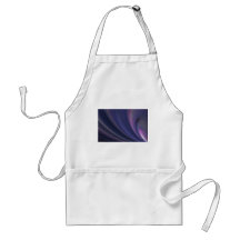 Purple Fractal Apron