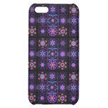 Purple Fractal Collage Cover For iPhone 5C