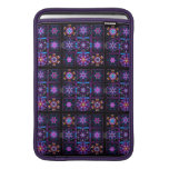 Purple Fractal Collage MacBook Sleeve
