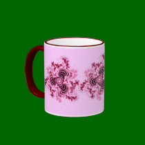 Purple Fractal mugs