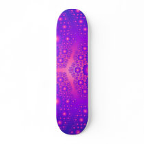 Purple Fractal: Vector Art: Custom Skateboard by spiritswitchboard Purple Fractal: Vector Art: Custom Skateboard