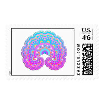 Purple Fringe Movement Postage Stamps