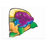 Purple Frog Design Postcards