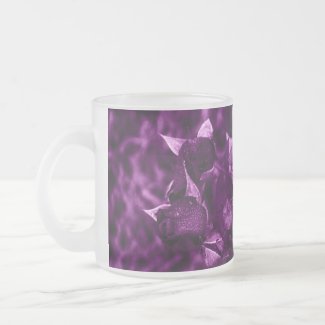 Purple Frosted Mug