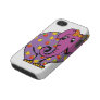 purple fruity elephant tough iphone 4 case