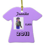 Purple Funky Class 2011 Ornament! ornaments
