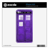 Purple Funny Phone Booth Call Box