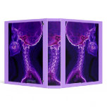 Purple/Fushia C-spine X-ray binder