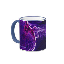Purple/Fushia C-spine X-ray (no text) mug