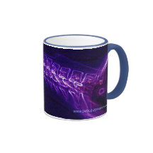 Purple/Fushia C-spine X-ray (no text) mug