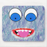 Purple Fuzz Monster Mousepads