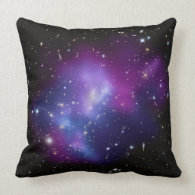 Purple Galaxy Cluster American MoJo Pillows