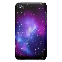 Purple Galaxy Cluster MACS J0717 (Hubble) Barely There iPod Cases
