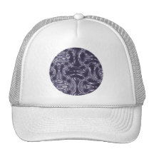 Purple Garden Mesh Hats