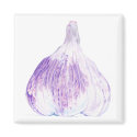 Purple Garlic Magnet