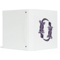 Purple Geckos Totem Binder
