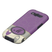 Purple Geometric Samsung Galaxy S3 Cases