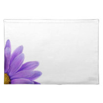 Purple Gerbera Daisy Placemat placemats