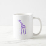 PURPLE GIRAFFE MUG