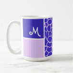 Purple Giraffe Pattern Mugs
