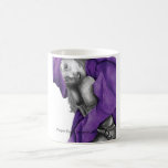 Purple Girl 2 Mug mugs