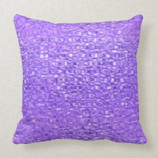 Purple Glass Pillow